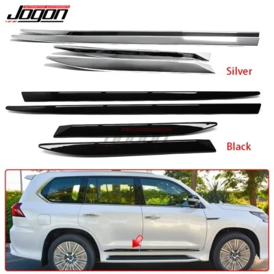 Tira moldura decoración carrocería lateral exterior para Lexus LX570 LX570 2016-2020 2021 Foto 1 de 4