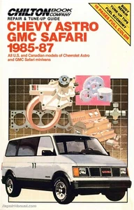Used Chilton Chevrolet Astro GMC Safari 1985-1987 Repair Manual - Picture 1 of 1