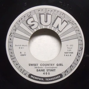 Dane Stinit - Sweet Country Girl - 1967 SUN Promo 45 - Picture 1 of 2