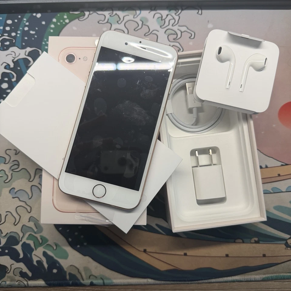 **NEW Open Box** Apple iPhone 8 128GB Gold - A1905 MX0Q2LL/A - Unlocked - Image 1 of 1