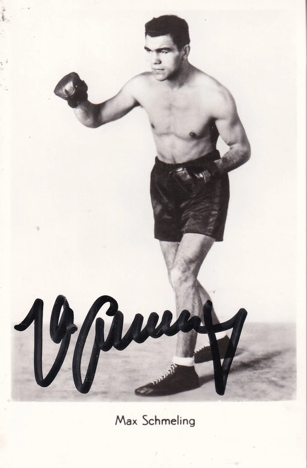 Autogramm - Max Schmeling (Boxen) - Bild 1 von 1