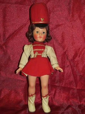 Muñeca Majorette Pequeña Dama Effanbee De Colección Composición Años 40 SIN Locura Casi Nueva 18" Foto 1 de 4