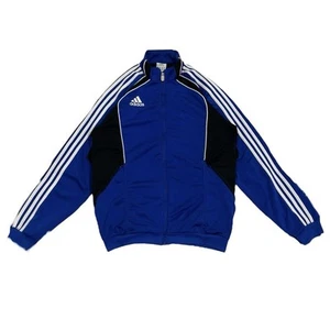 Chaqueta de entrenamiento para hombre adidas talla 42/44 en azul/negro/blanco - Imagen 1 de 14