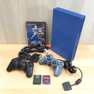 PS2 console SCPH-39000 TB Toys Blue Toys"R"Us with game & memory US DUTY PAID - Picture 1 of 19