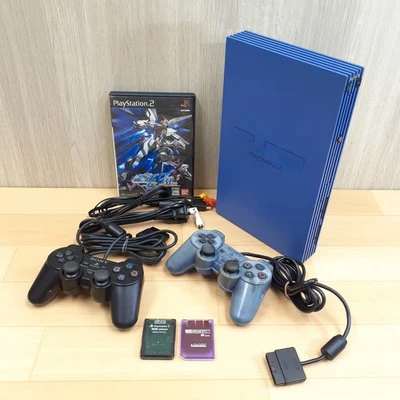 PS2 console SCPH-39000 TB Toys Blue Toys"R"Us with game & memory US DUTY PAID - Image 1 of 4