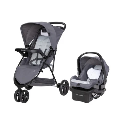 Sistema de viaje para cochecito de 3 ruedas Baby Trend Venture, gris estelar envío rápido Foto 1 de 4