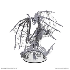 RPG Miniatures Unpainted Black Dracolich - Gargantuan-sized Premium Figure - Bild 1 von 1