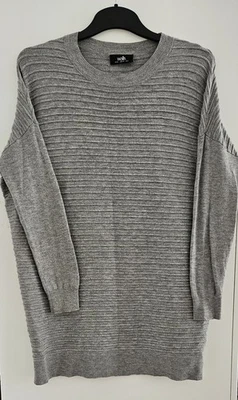 Wallis Textured Womens Grey Jumper Size XS - Image 1 of 4