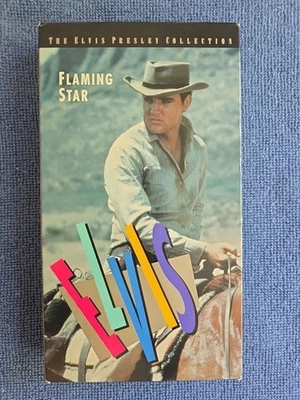 Flaming Star (VHS, 1992) Elvis Presley Key Video - Image 1 of 3