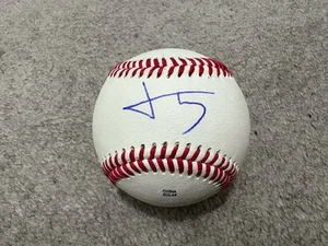 NEW YORK METS JONAH TONG SIGNED AUTOGRAPHED BALL BASEBALL COA - Picture 1 of 3