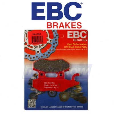 EBC Front X Series Carbon Brake Pads for 2020 Kawasaki KLX300R - Brake Brake qy Foto 1 de 4