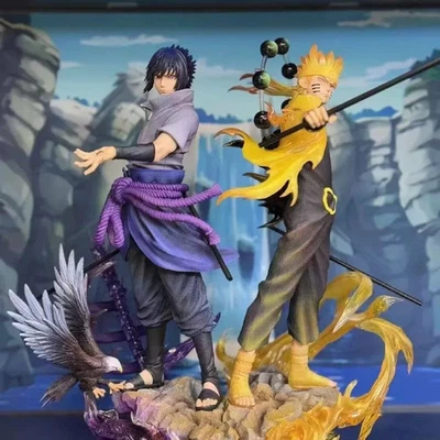 UZUMAKI NARUTO Shippuden 38cm PVC Anime Action Figure Uchiha SASUKE Statue Model - Image 1 of 4