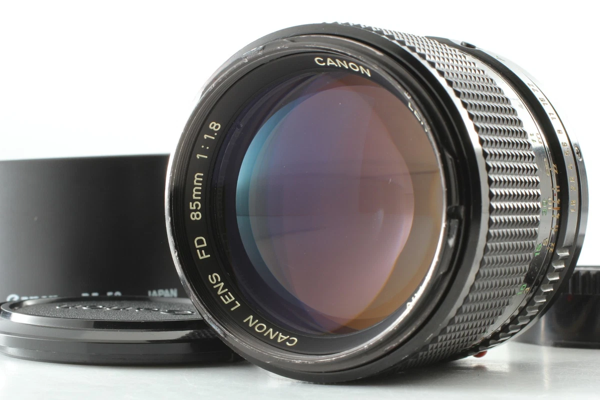 Canon FD f/1.8 85mm Focal Camera Lenses for sale | eBay