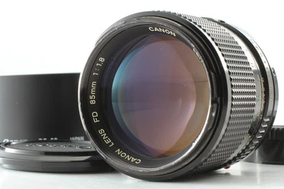[Near MINT] Canon New FD NFD 85mm F/1.8 Portrait Prime MF Lens - Image 1 of 4