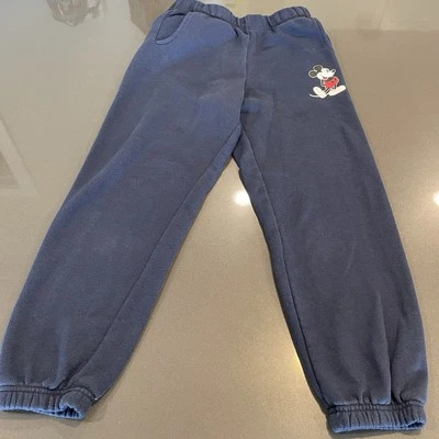 Pantalones deportivos Mickey Mouse Walt Disney World para niñas 13 azul marino Foto 1 de 4