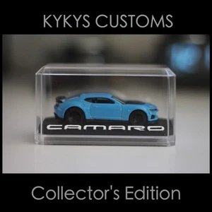 KYKYS Collector's Edition - Hot Wheels Camaro ZL1 in Rapid Blue* w/ Case V2 - Picture 1 of 4