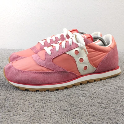 Saucony Jazz Low Pro Original Womens Size 12 Running Shoes Retro Sneakers Pink - Image 1 of 4