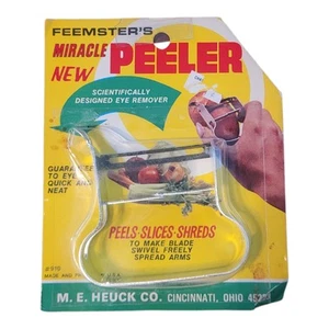 NEW M.E. Heuck Co Classics Feemsters Miracle Peeler Potato Vegetable 910 - Picture 1 of 2