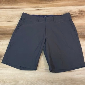 J Crew Tech Short Mens 31 Gray 9" Casual Lightweight Comfort Shorts Size 31 - Picture 1 of 6