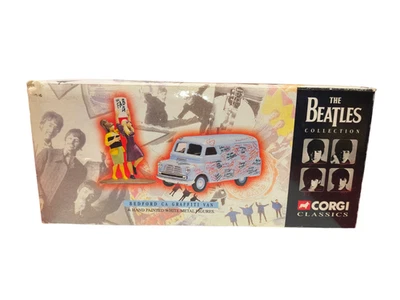 1997 Corgi Classic The Beatles 05606 Bedford CA Graffiti Van w/ Fan Figures - Image 1 of 4
