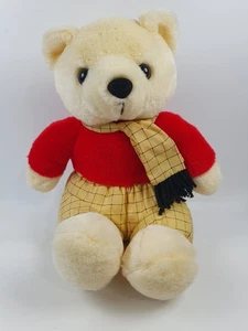 Vintage Rupert The Bear Teddy Soft Toy Grove International Sitting 10" 26 cm - Picture 1 of 7
