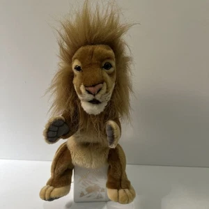 Lion Melbourne Zoo Plush Wild Animal Hand Puppet Lion - Picture 1 of 10