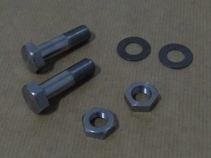 Triumph Tiger Cub H622 Stainless Steel Rear Suspension Lower Bracket Bolt x2 ' - Picture 1 of 5