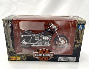 1:18 Harley Davidson FXDL Dyna Low Rider 1999 Maisto Series 6 New In Box - Picture 1 of 12