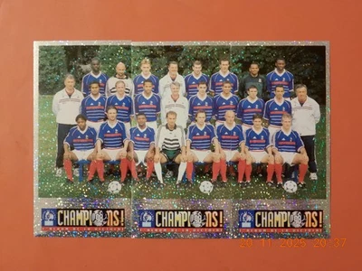 IMAGE PANINI CHAMPIONS 98  ALBUM DE LA VICTOIRE  FRANCE 1998 BRILLANT N° 2, 3, 4 - Photo 1/2