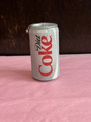 2008 Kurt Adler 可口可乐公司闪光健怡可乐罐圣诞装饰品 — 第 1/3 张图片