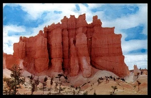 Postcard Bryce Canyon National Park Fairy Temple Rock Formation, Utah - Picture 1 of 2