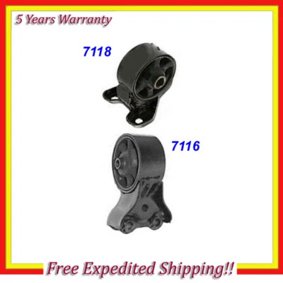 01-06 Para Hyundai Elantra 03-08 Tiburon 2.0L Montaje Motor Delantero y Trasero 2PCS M537 Foto 1 de 4