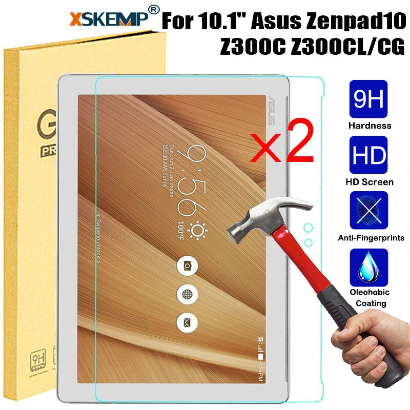 2Pcs For ASUS Fonepad Zenpad Tablet Clear Tempered Glass Screen Protector Cover - Image 1 of 4