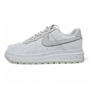 Nike Air Force 1 Low Luxe Summit White Light Bone Trainers Boots (DD9605 100) - Picture 1 of 8