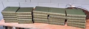 Vintage MARK TWAIN Complete Set Authorized Green Edition P.F. Collier & Son Co - Picture 1 of 14