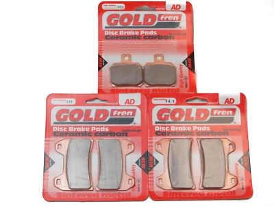 Pastillas de freno delanteras y traseras para Aprilia SL 1000 Falco 2000-2004 Foto 1 de 3