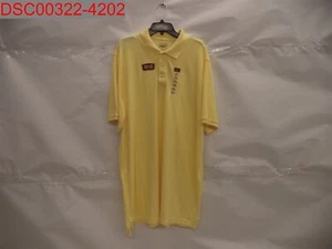 NWOT - Foundry Big & Tall Men's Yellow Quick Dri Polo, Size 2XLT - Picture 1 of 6