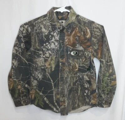 Mossy Oak Junior Explorer Long Sleeve Hunting Shirt Youth Size Medium - K55 - Image 1 of 3