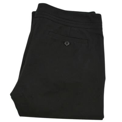 Piazza Sempione Dress Pants Women's Size 42 Black Formal Business Cotton Trouser - Image 1 of 4