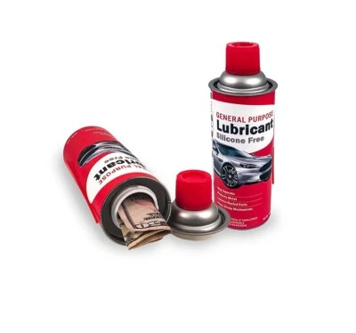 FLIPO SECURITY 2 Pack Secret Safe General Purpose Lubricant Can Shape Safe Store Your Valuables