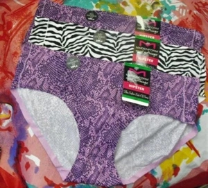 3 NEW MAIDENFORM MM2002 MF SWEET NOTHINGS Z SOFT SEXY NO VPL HIPSTER PANTIES L/7 - Picture 1 of 3