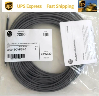 Cable de fibra óptica de plástico AB 2090-SCVP25-0 Kinetix 25 m acelerado Foto 1 de 2