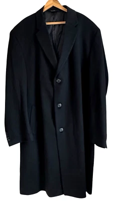 JoS. A. Abrigo de hombre Bank negro cachemir talla 46 L Foto 1 de 4