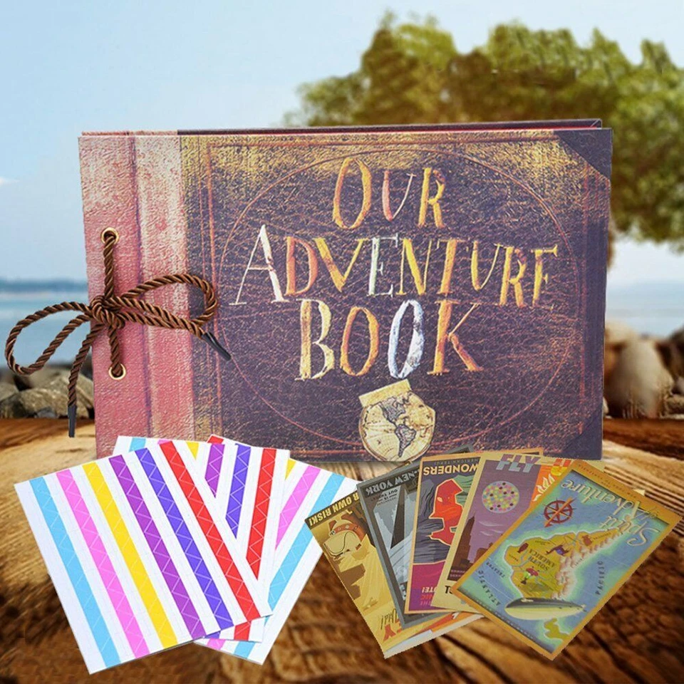 Our Adventure Book Photo Album 40 Sheet 160 Photos Memories Design DIY Xmas Gift
