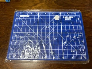 Paragon Crafts Sewing Quilting A5 Self Healing Cutting Mat 8.5”x6” Blue - Picture 1 of 2