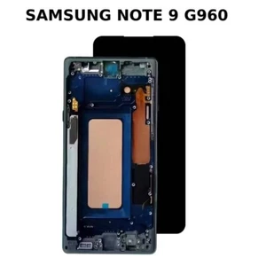 LCD SAMSUNG NOTE 9 G960- BLACK- INCELL- WITH FRAM DISPLAY DIGITIZER UK - Picture 1 of 1