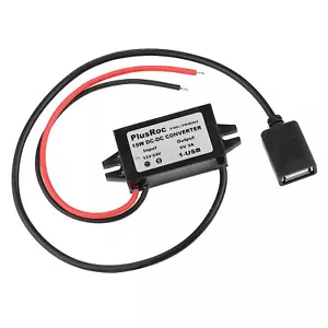 Waterproof 12V/24V to 5V Converter DC-DC Step Down Module Power Adapter USB-A... - Picture 1 of 7