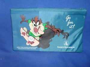 ANSETT AUSTRALIA PENCIL CASE - TASMANIAN DEVIL - HARD TO FIND - Picture 1 of 3