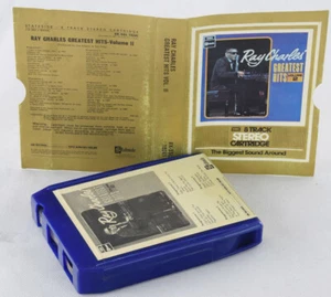 Ray Charles Greatest Hits Volume 2, rare UK eight-track cartridge 8X-SSL 10241 - Picture 1 of 2