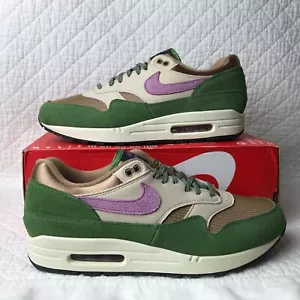 Nike Air Max 1 NH Shoes Men’s SZ 11 Treeline/Light Bordeaux DR9773-300 - Picture 1 of 15